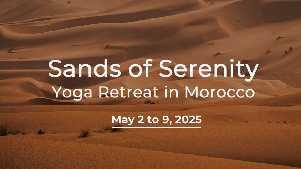 sands of serenity yoga retreat in Morocco